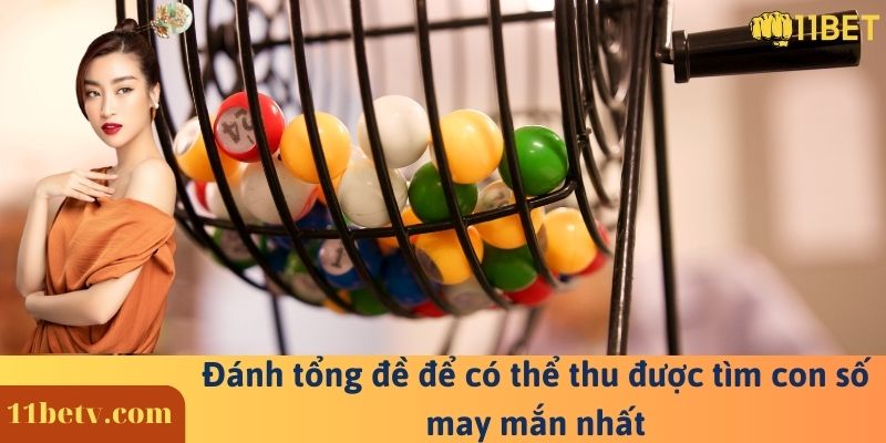 Đánh tổng đề để có thể thu được tìm con số may mắn nhất