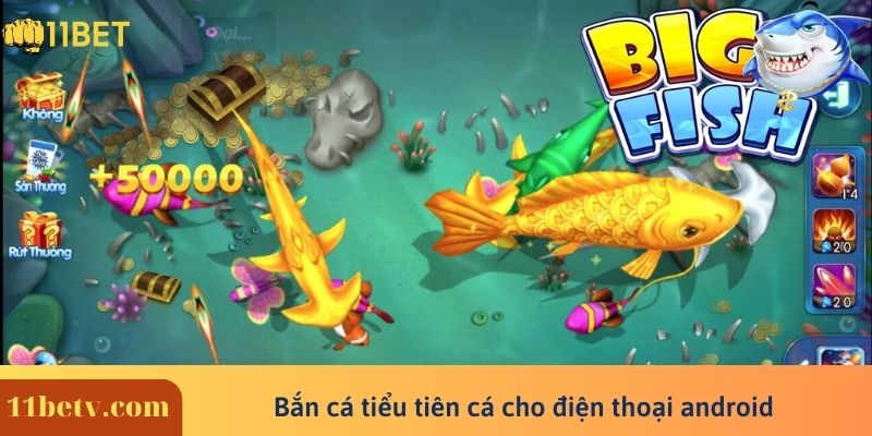 Bắn cá tiểu tiên cá cho điện thoại android