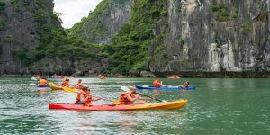 Bộ môn thể thao dưới nước chèo Kayak siêu thú vị